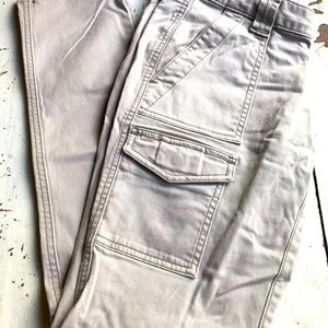 Anne Taylor Loft Khaki Cargo Pants